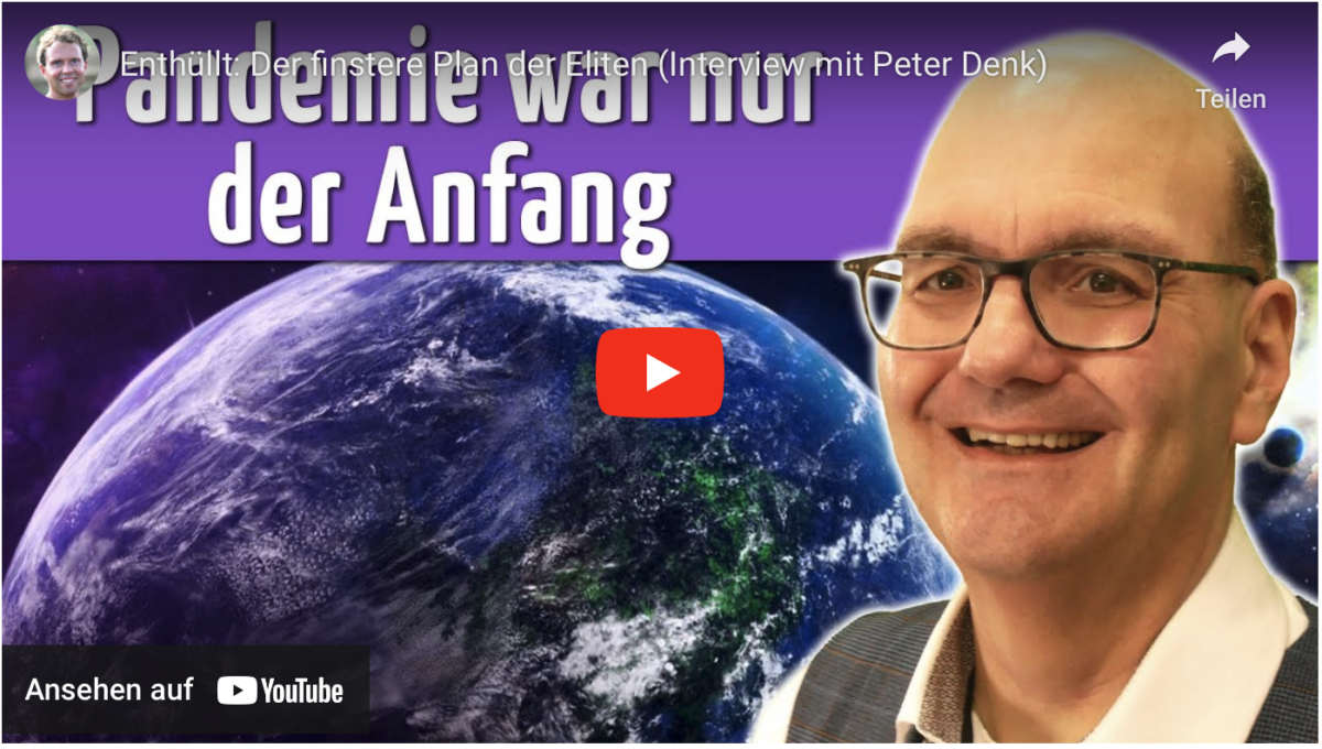 Enthüllt: Der finstere Plan der Eliten (Interview mit Peter Denk)