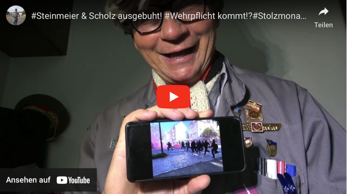 #Steinmeier & Scholz ausgebuht! #Wehrpflicht kommt!?#Stolzmonat trendet!#Weltkrieg kommt!?SATIRE!