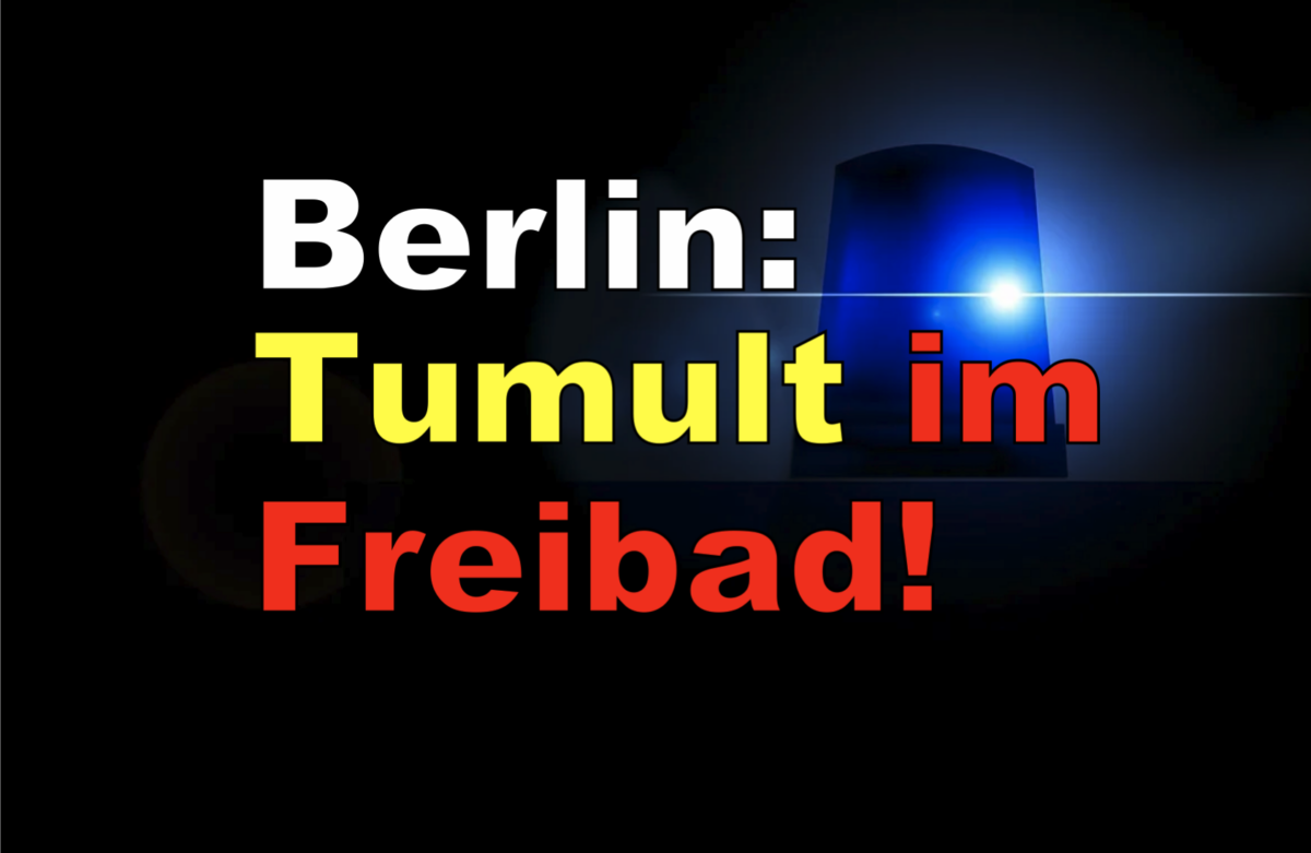 Berlin: Tumult im Freibad!