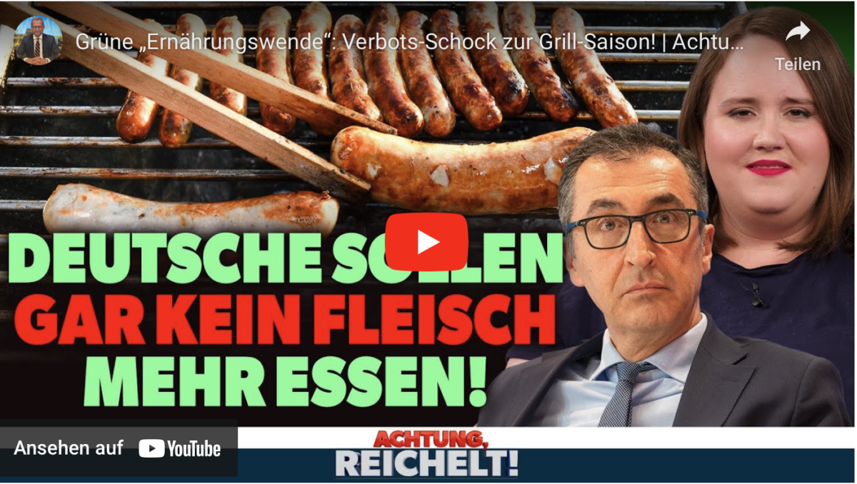 Grüne „Ernährungswende“: Verbots-Schock zur Grill-Saison!