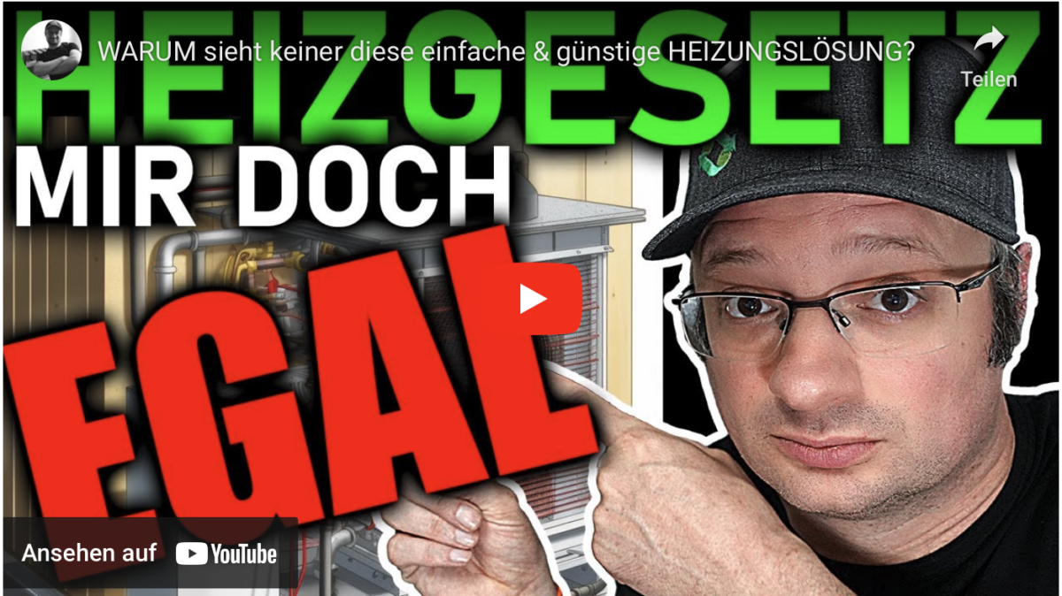 WARUM sieht keiner diese einfache & günstige HEIZUNGSLÖSUNG?