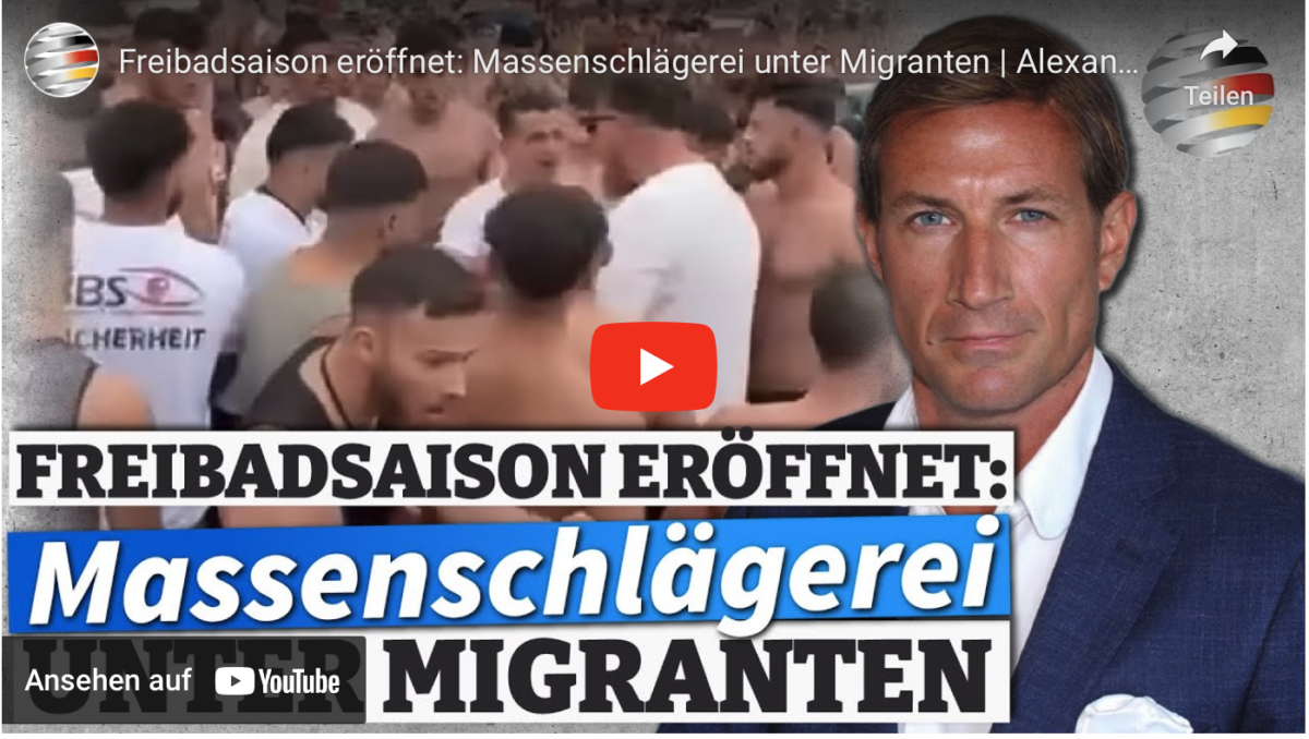 Freibadsaison eröffnet: Massenschlägerei unter Migranten!