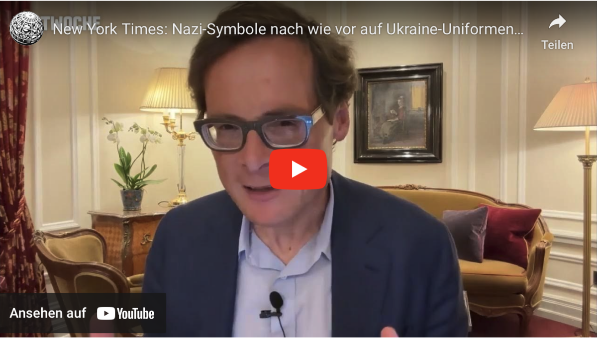 New York Times: Nazi-Symbole nach wie vor auf Ukraine-Uniformen!