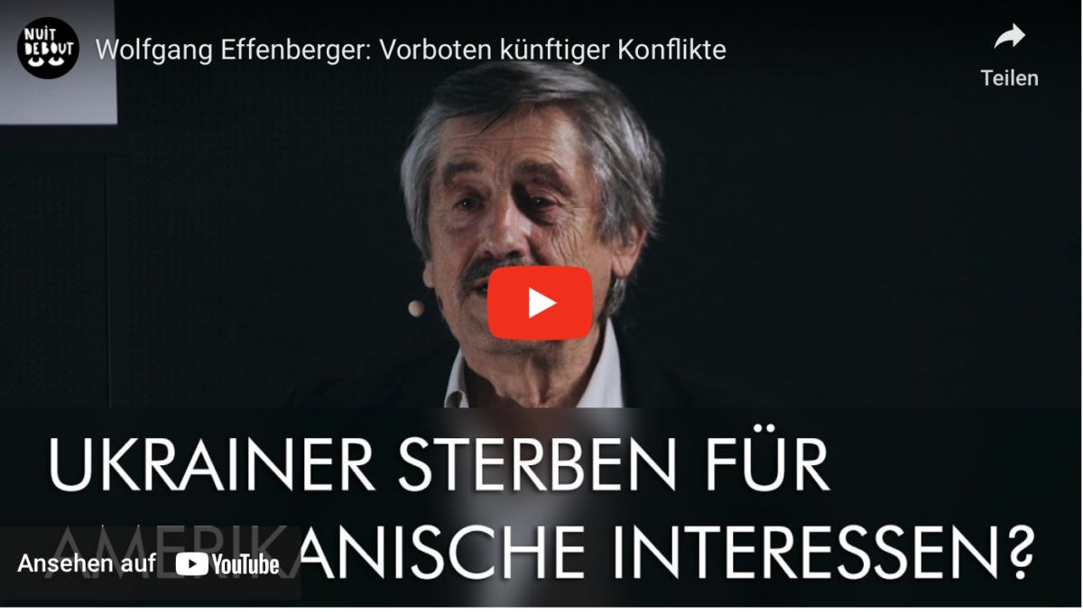 Wolfgang Effenberger: Vorboten künftiger Konflikte!