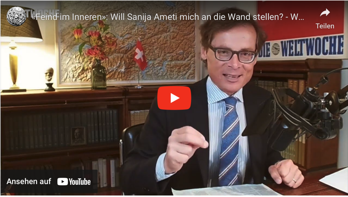 «Feind im Inneren»: Will Sanija Ameti mich an die Wand stellen? – Weltwoche Daily CH, 09.06.2023