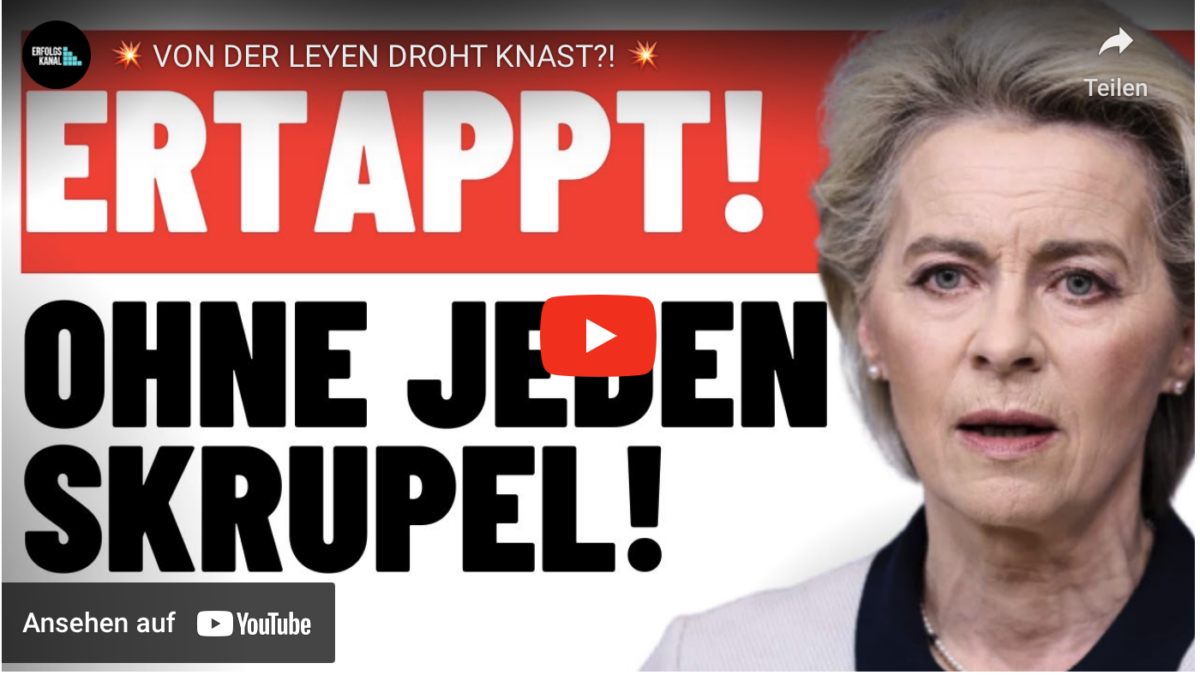 VON DER LEYEN DROHT KNAST?!