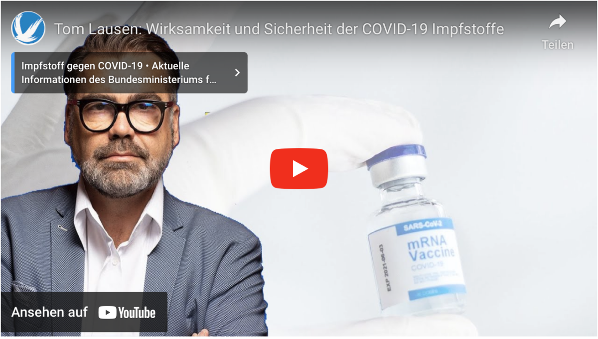 Tom Lausen: Wirksamkeit und Sicherheit der COVID-19 Impfstoffe!