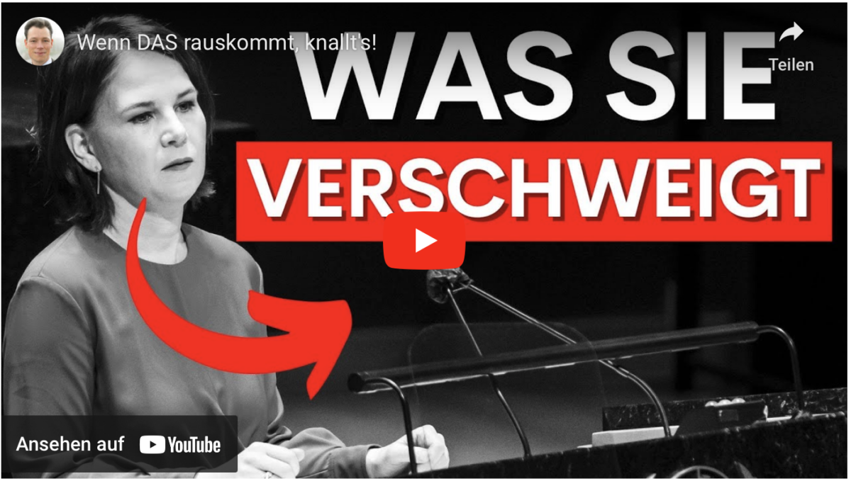 Wenn DAS rauskommt, knallt’s!