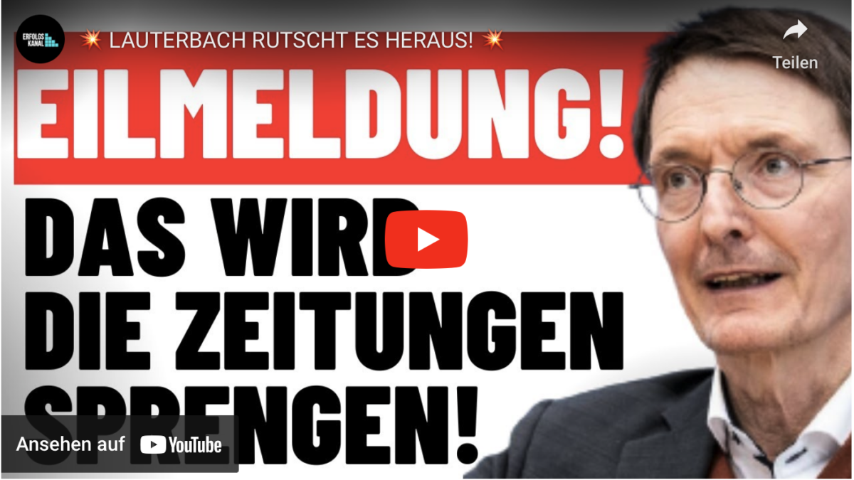LAUTERBACH RUTSCHT ES HERAUS!
