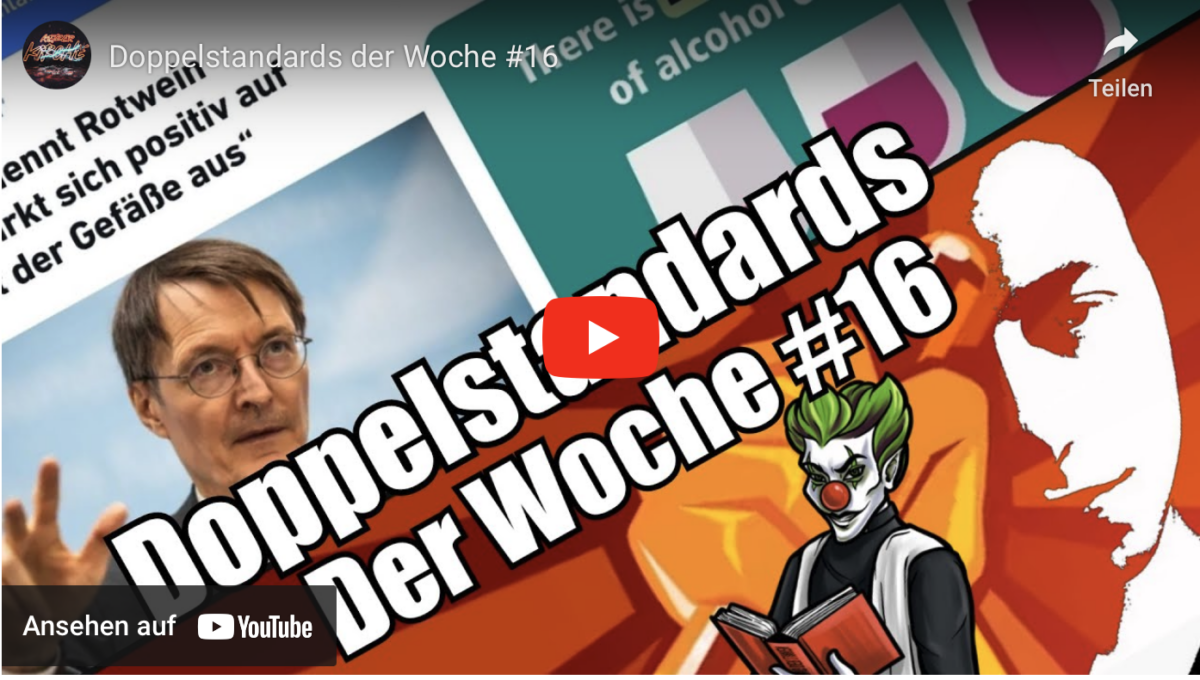 Doppelstandards der Woche #16
