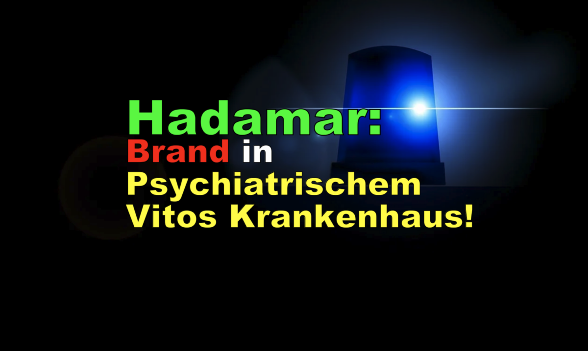Hadamar: Brand in Psychiatrischem Vitos Krankenhaus!