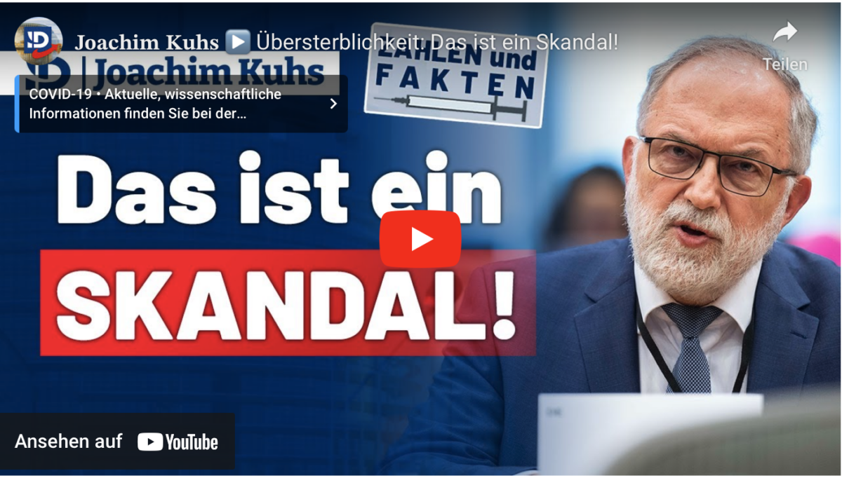 Übersterblichkeit: Das ist ein Skandal!