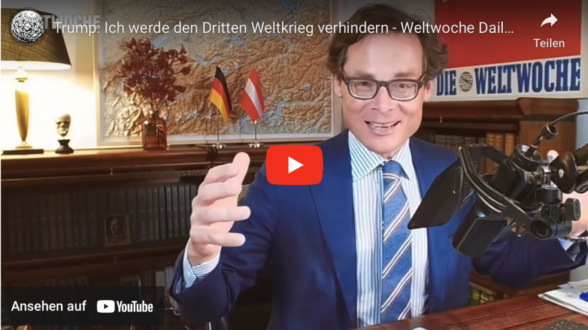 Trump: Ich werde den Dritten Weltkrieg verhindern – Weltwoche Daily DE, 13.06.2023