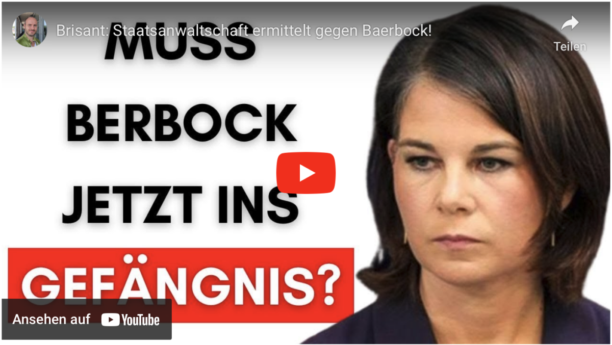 Brisant: Staatsanwaltschaft ermittelt gegen Baerbock!