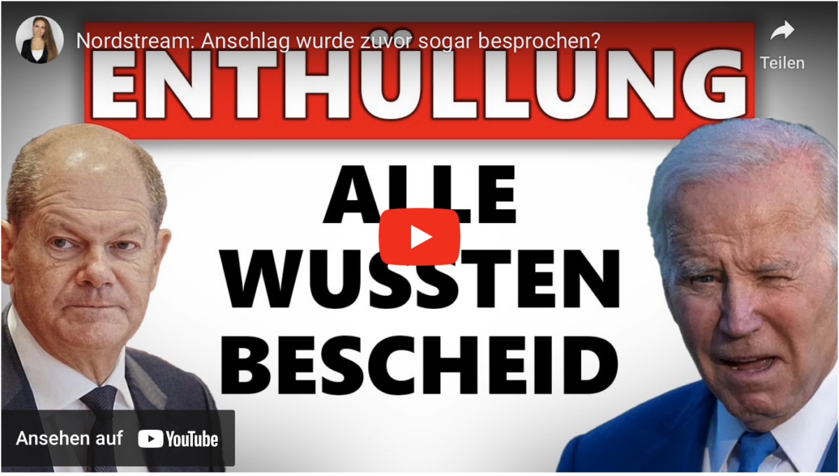 Nordstream: Anschlag wurde zuvor sogar besprochen?