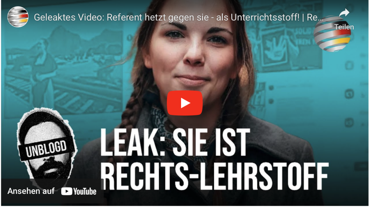 Geleaktes Video: Referent hetzt gegen sie – als Unterrichtsstoff!