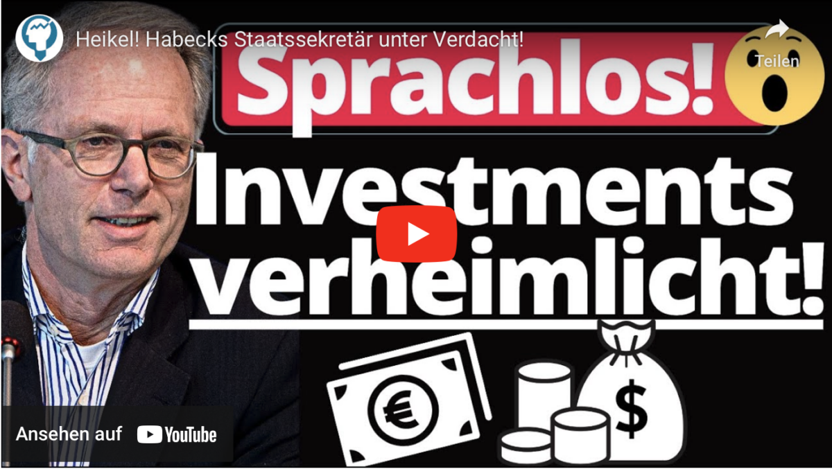 Heikel! Habecks Staatssekretär unter Verdacht!