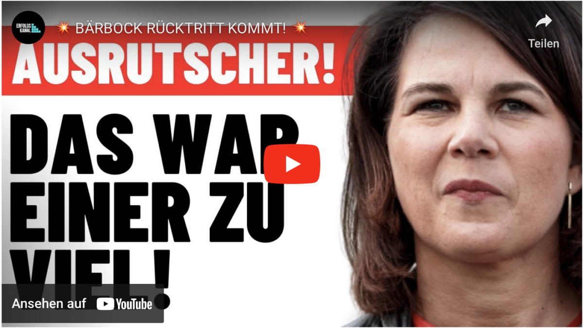 BÄRBOCK RÜCKTRITT KOMMT!