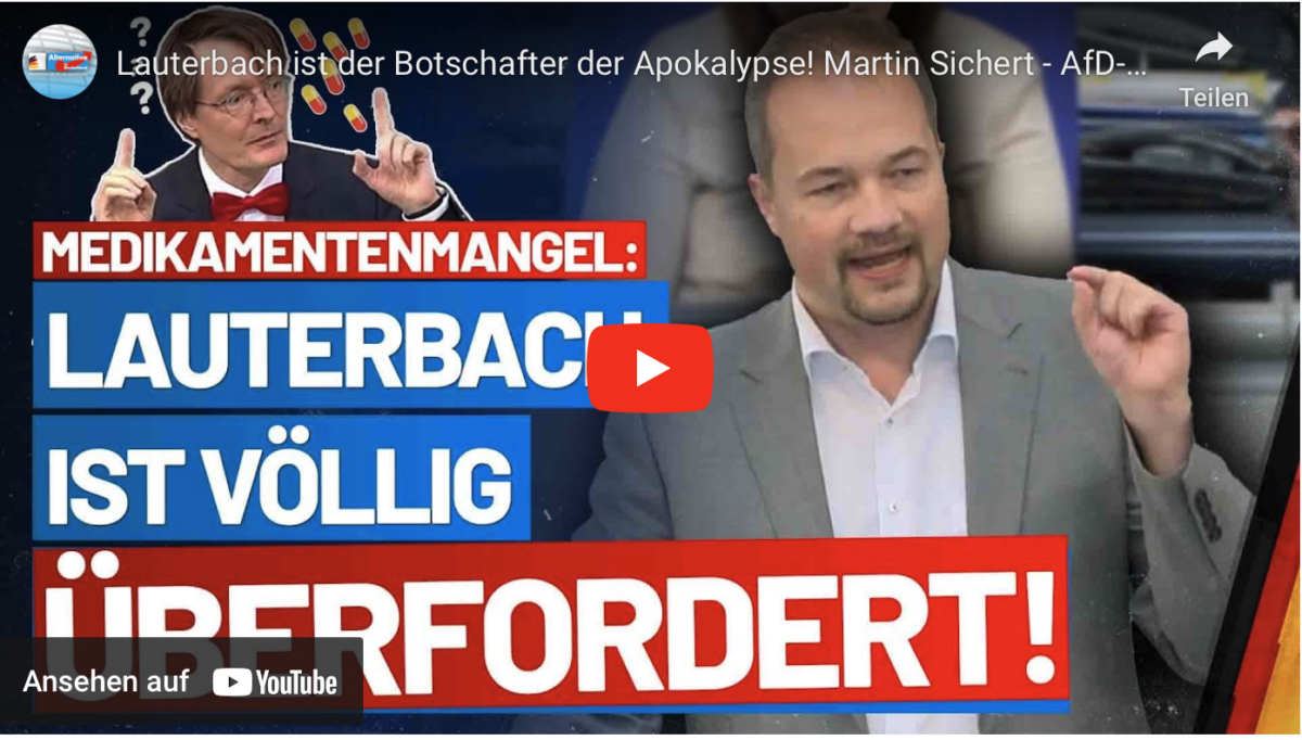 Lauterbach ist der Botschafter der Apokalypse!