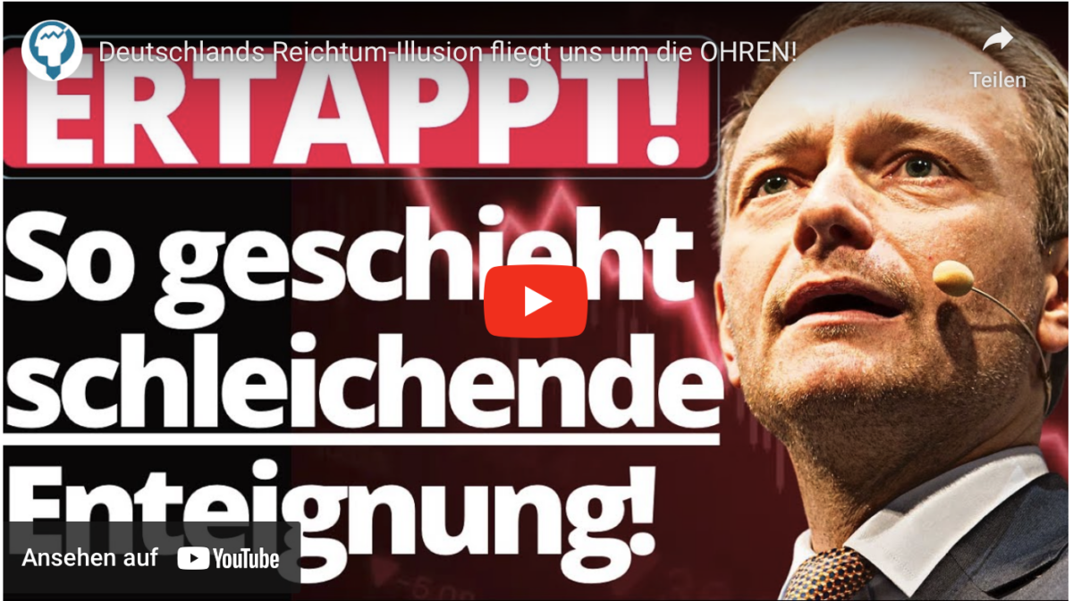 Deutschlands Reichtum-Illusion fliegt uns um die OHREN!
