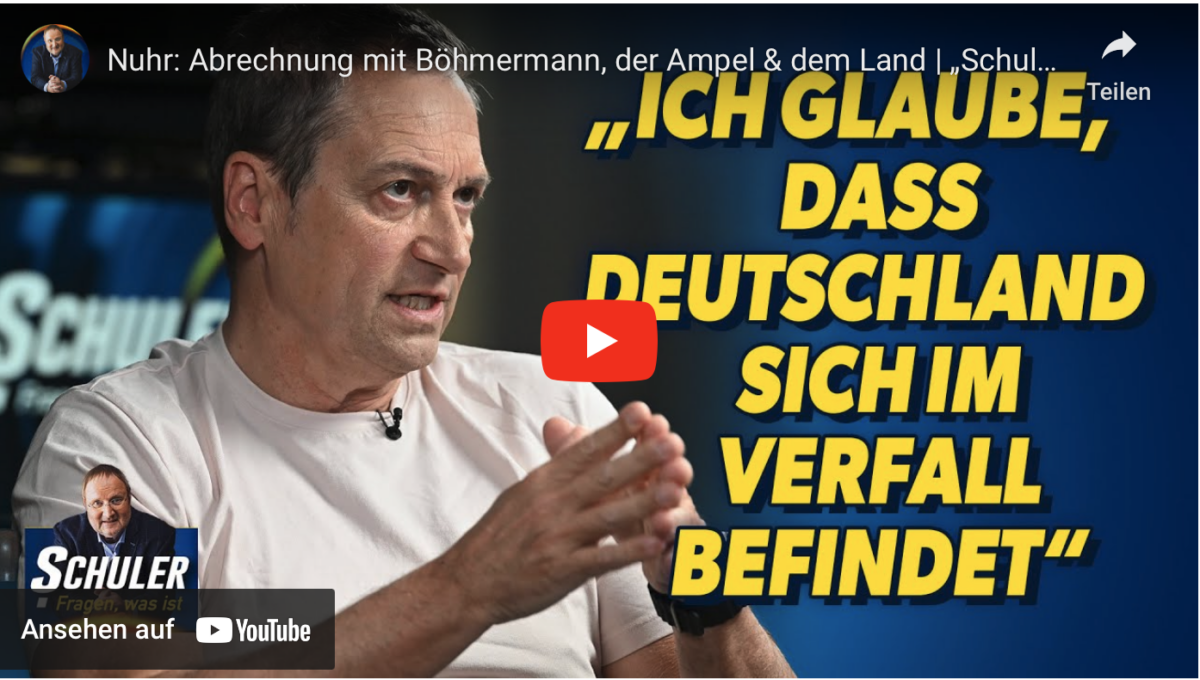 Nuhr: Abrechnung mit Böhmermann, der Ampel & dem Land | „Schuler! Fragen, was ist“ vom 16. Juni 2023