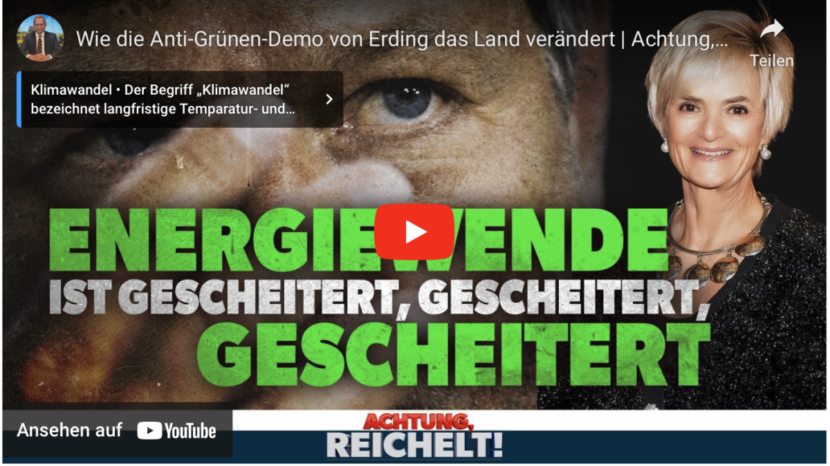 Wie die Anti-Grünen-Demo von Erding das Land verändert!