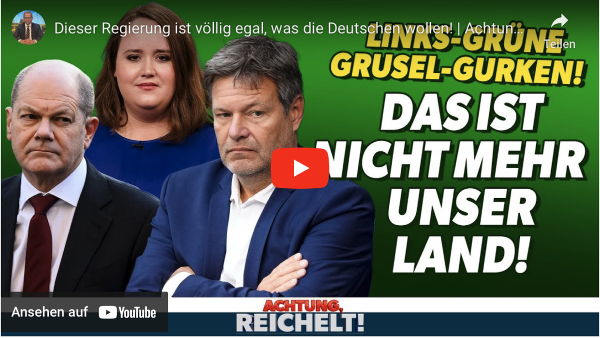 Dieser Regierung ist völlig egal, was die Deutschen wollen!