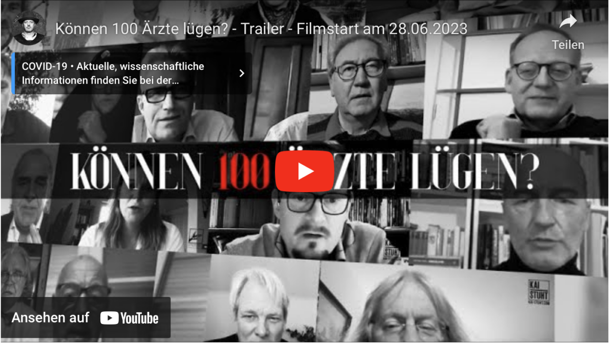 Können 100 Ärzte lügen? – Trailer – Filmstart am 28.06.2023!