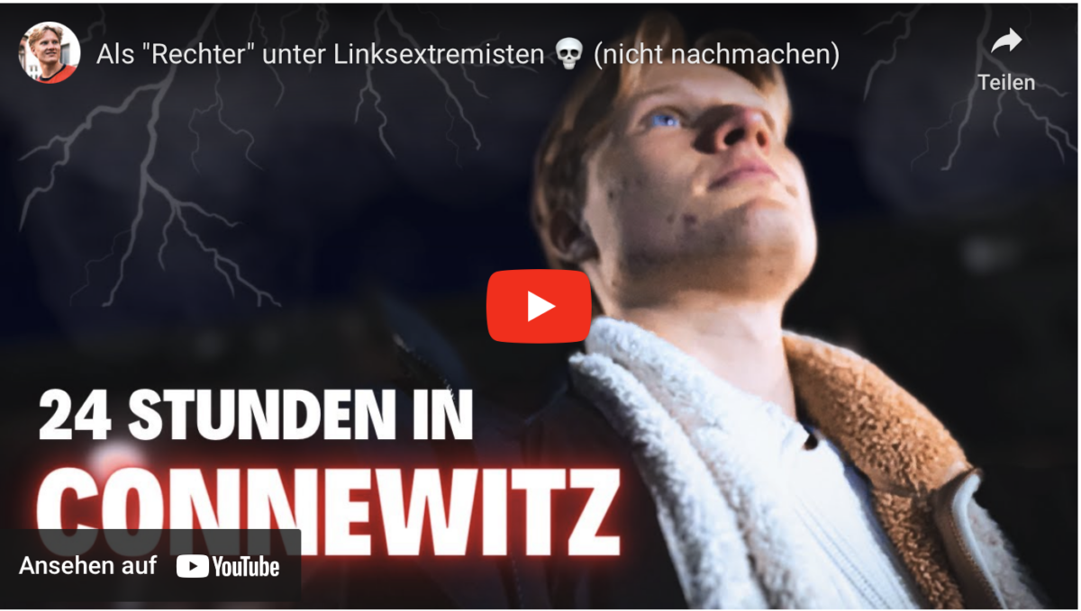 Als „Rechter“ unter Linksextremisten 💀 (nicht nachmachen)