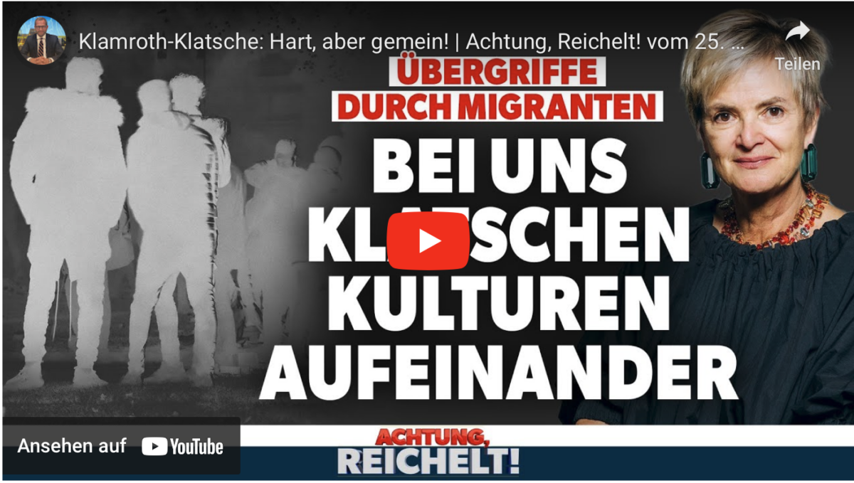 Klamroth-Klatsche: Hart, aber gemein! | Achtung, Reichelt!