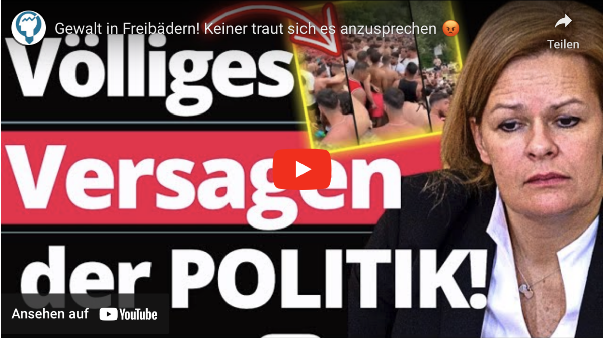 Gewalt in Freibädern! Keiner traut sich es anzusprechen