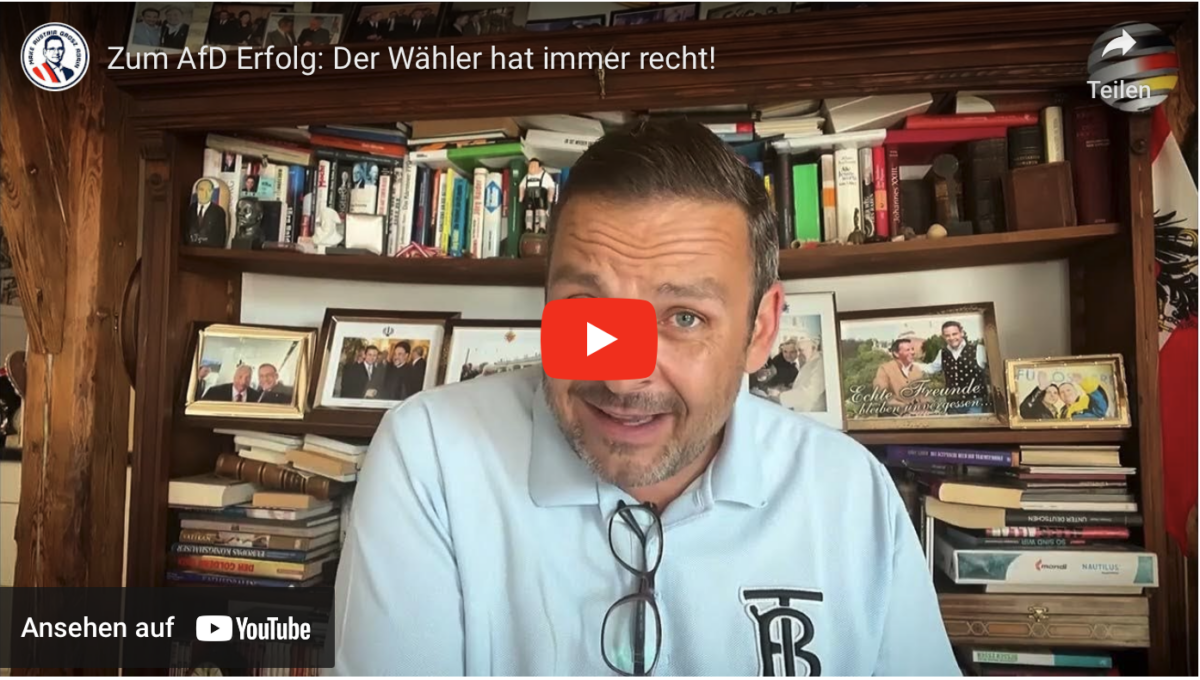 Zum AfD Erfolg: Der Wähler hat immer recht!
