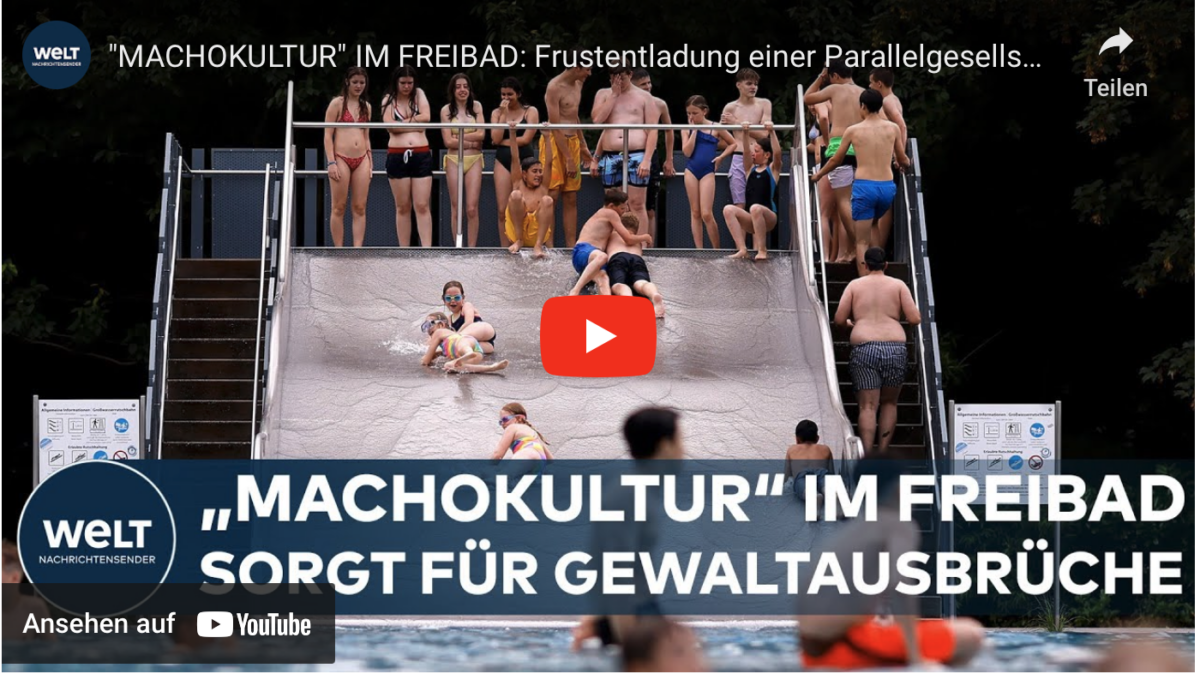 „MACHOKULTUR“ IM FREIBAD: Frustentladung einer Parallelgesellschaft? „Konflikt ist vorprogrammiert“