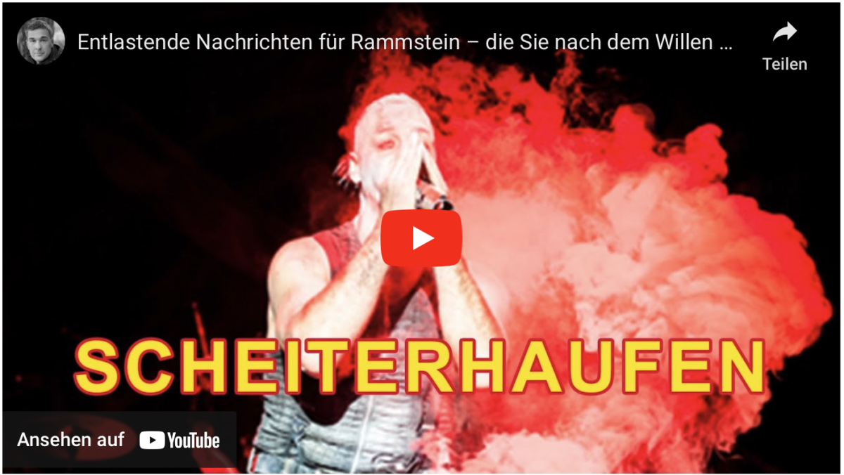 Entlastende Nachrichten für Rammstein – die Sie nach dem Willen der Medien nicht erfahren sollen