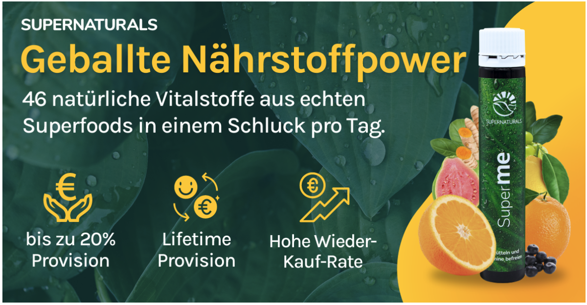 SUPERNATURALS: Geballte Nährstoffpower!