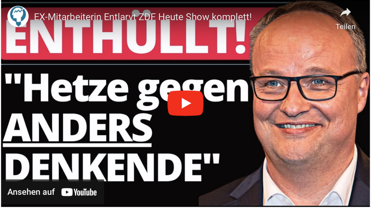 EX-Mitarbeiterin Entlarvt ZDF Heute Show komplett!