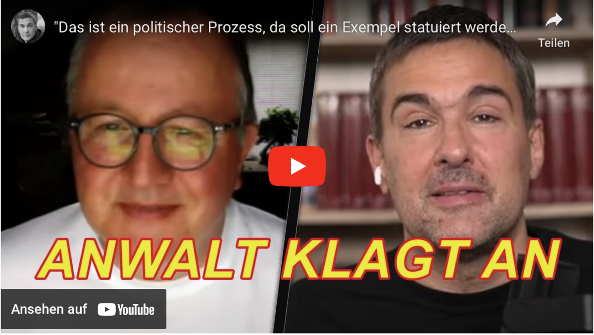 „Das ist ein politischer Prozess, da soll ein Exempel statuiert werden“ – Anwalt von Arzt packt aus!