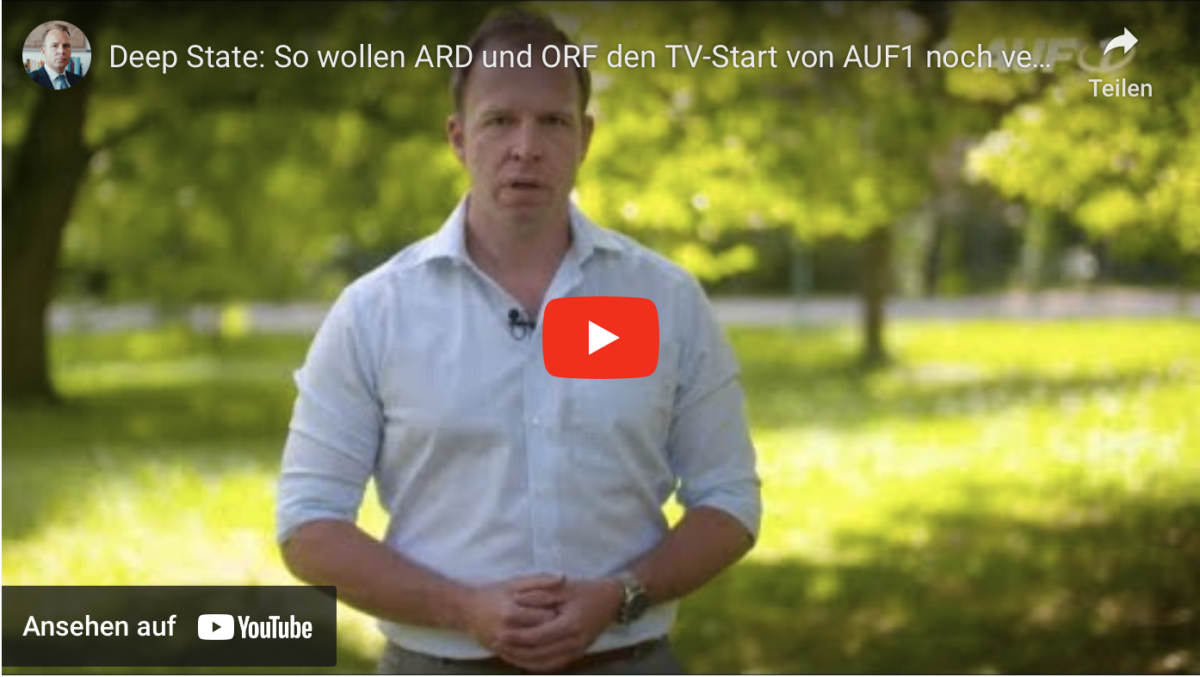 Deep State: So wollen ARD und ORF den TV-Start von AUF1 noch verhindern!