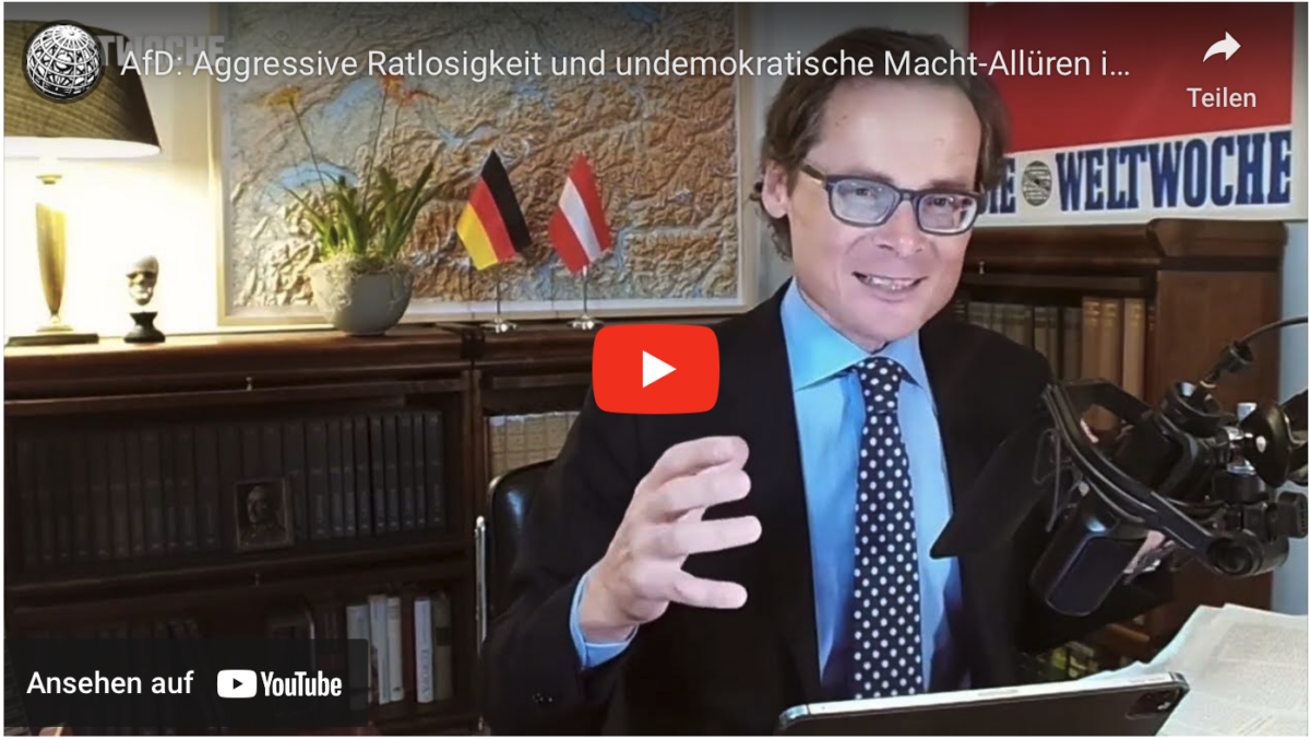 AfD: Aggressive Ratlosigkeit und undemokratische Macht-Allüren im Establishment – Weltwoche Daily DE