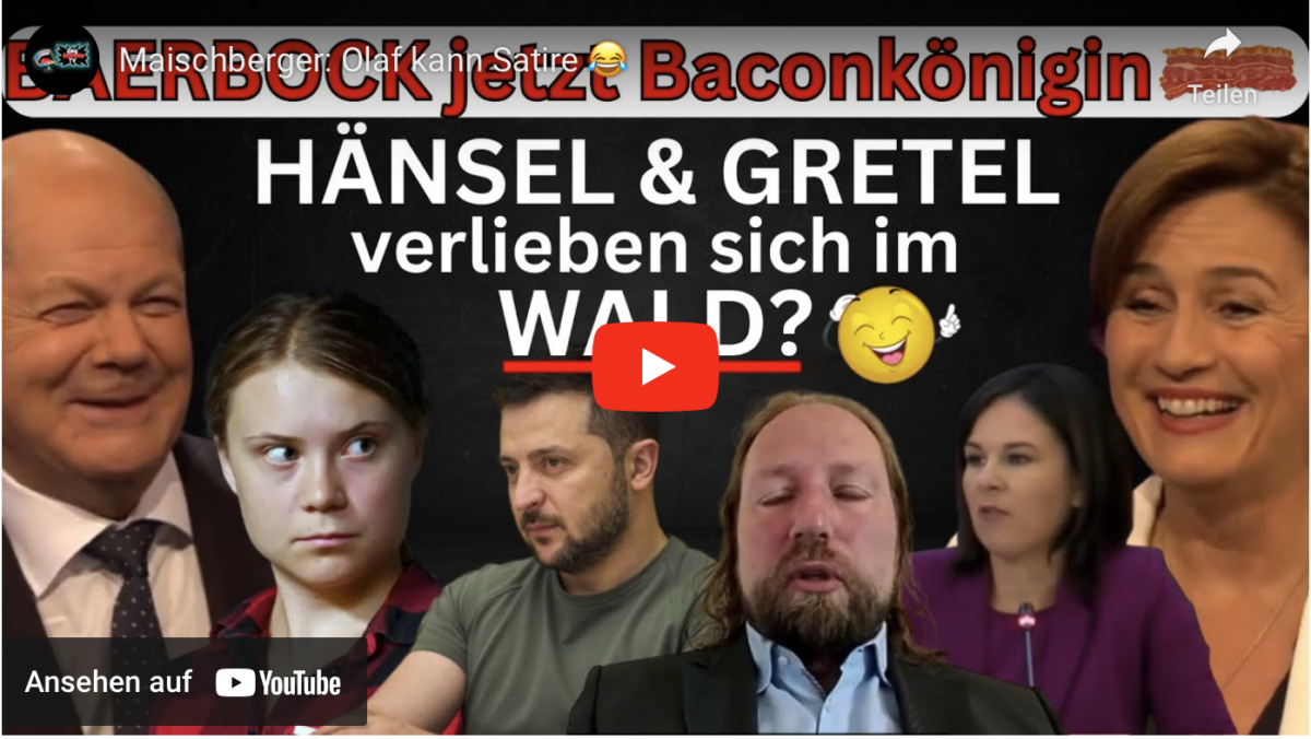 Maischberger: Olaf kann Satire!