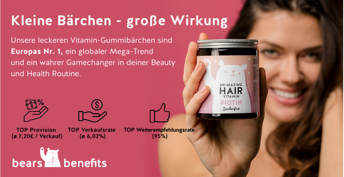 Kleine Bärchen große Wirkung! Vitamin-Gummibärchen!