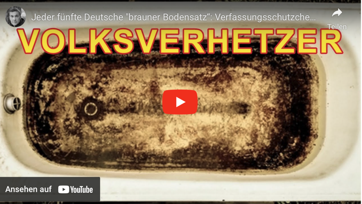 Jeder fünfte Deutsche „brauner Bodensatz“: Verfassungsschutzchef bleibt bekräftigt Skandal-Aussage