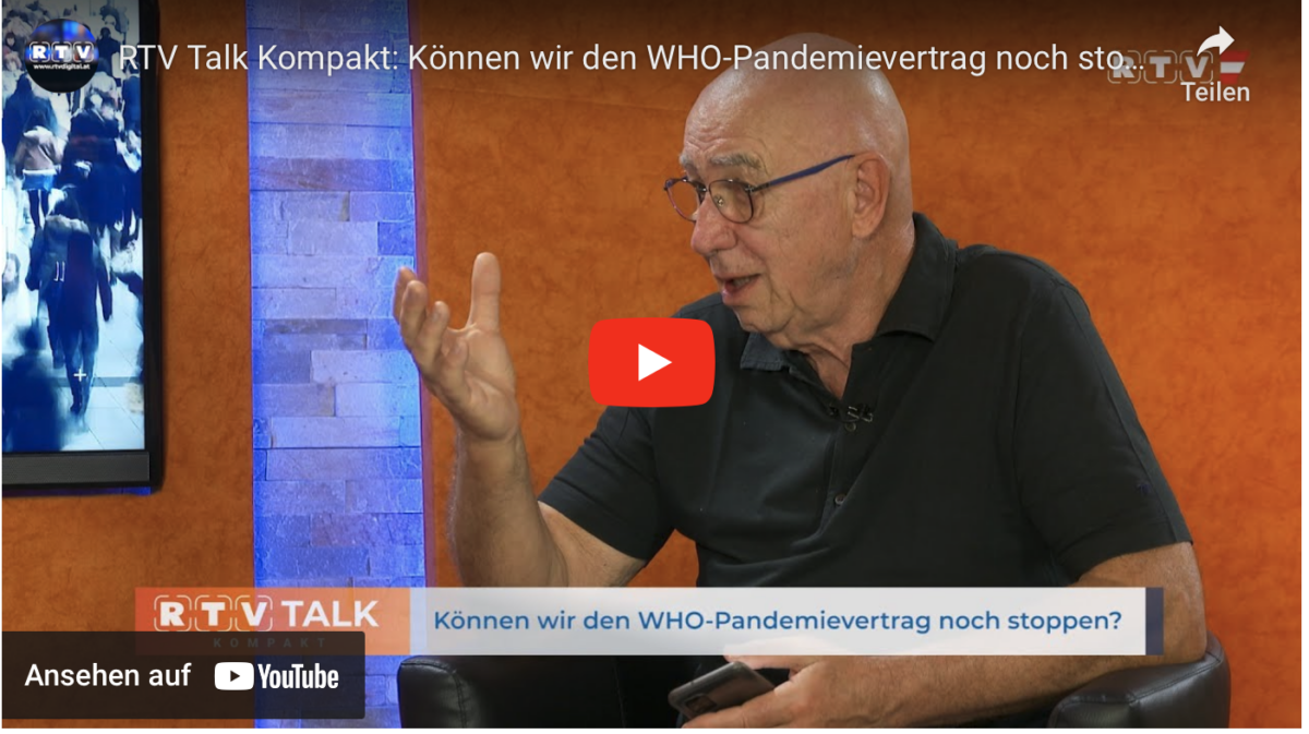 RTV Talk Kompakt: Können wir den WHO-Pandemievertrag noch stoppen?