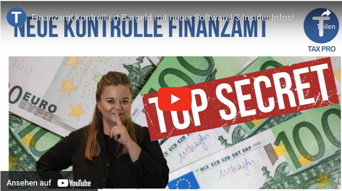 Finanzamt kontrolliert Bargeld mit neuer Software! 3 Insider Infos!