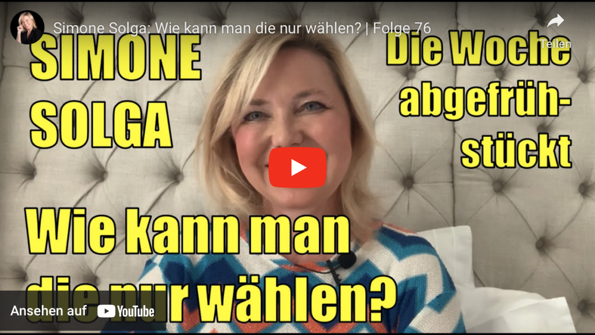 Simone Solga: Wie kann man die nur wählen?