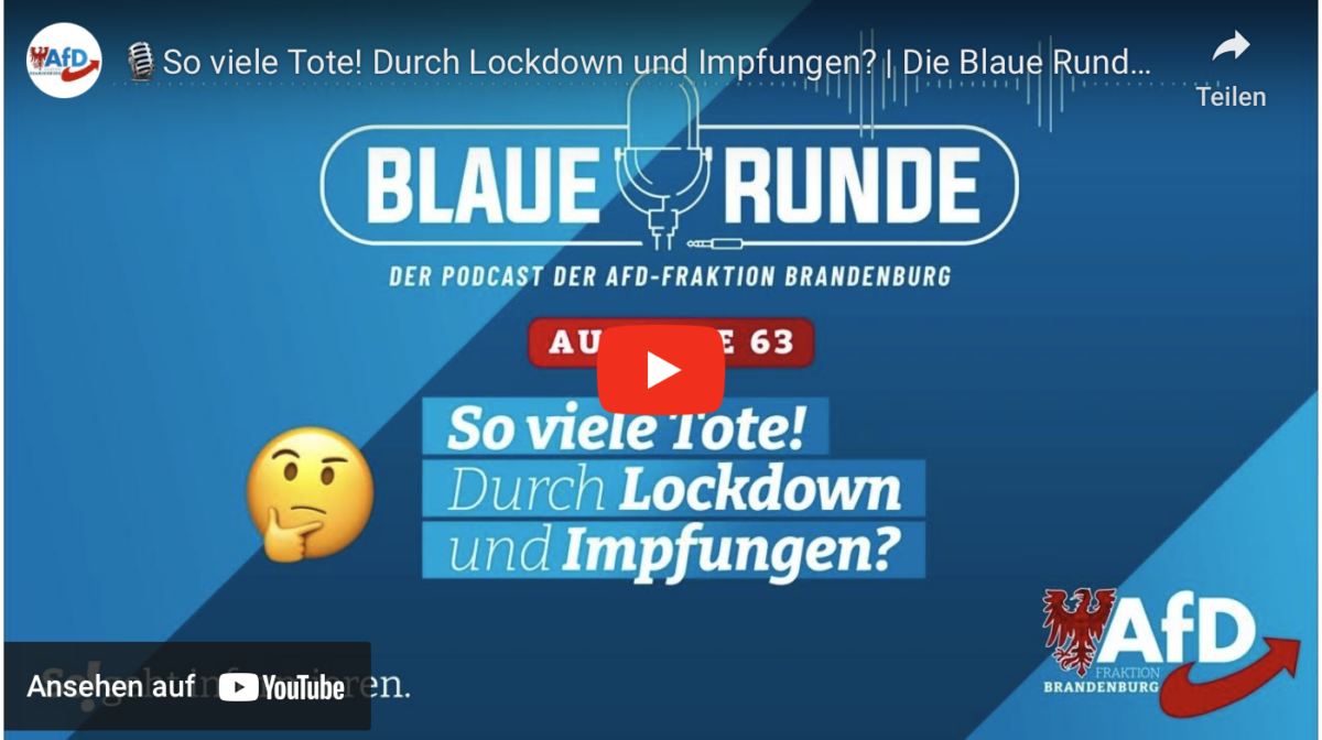 So viele Tote! Durch Lockdown und Impfungen?