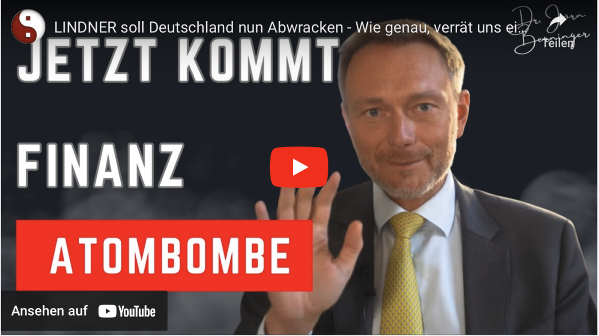 LINDNER soll Deutschland nun Abwracken – Wie genau, verrät uns ein Tweet!