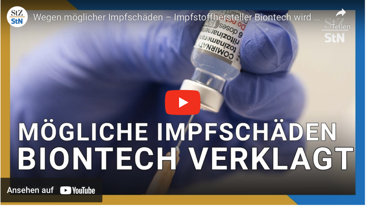 Wegen möglicher Impfschäden – Impfstoffhersteller Biontech wird verklagt