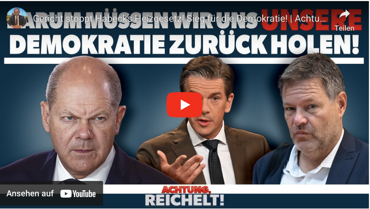 Gericht stoppt Habecks Heizgesetz! Sieg für die Demokratie!