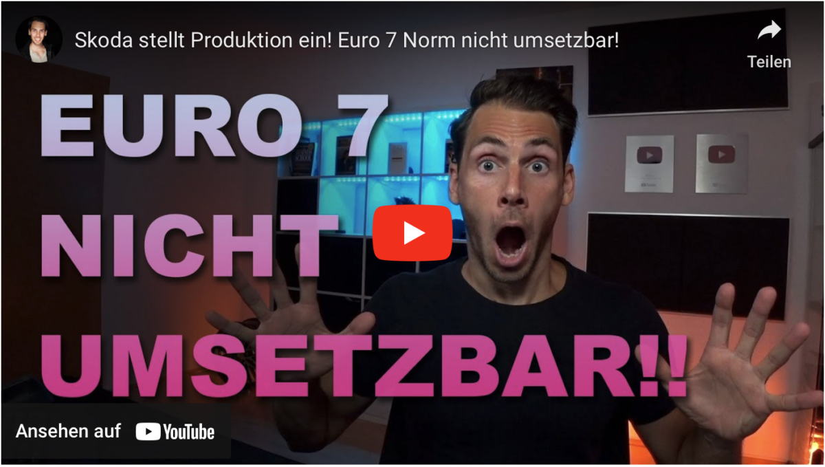 Skoda stellt Produktion ein! Euro 7 Norm nicht umsetzbar!